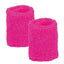 3er-Set neonpinke Schweißbänder