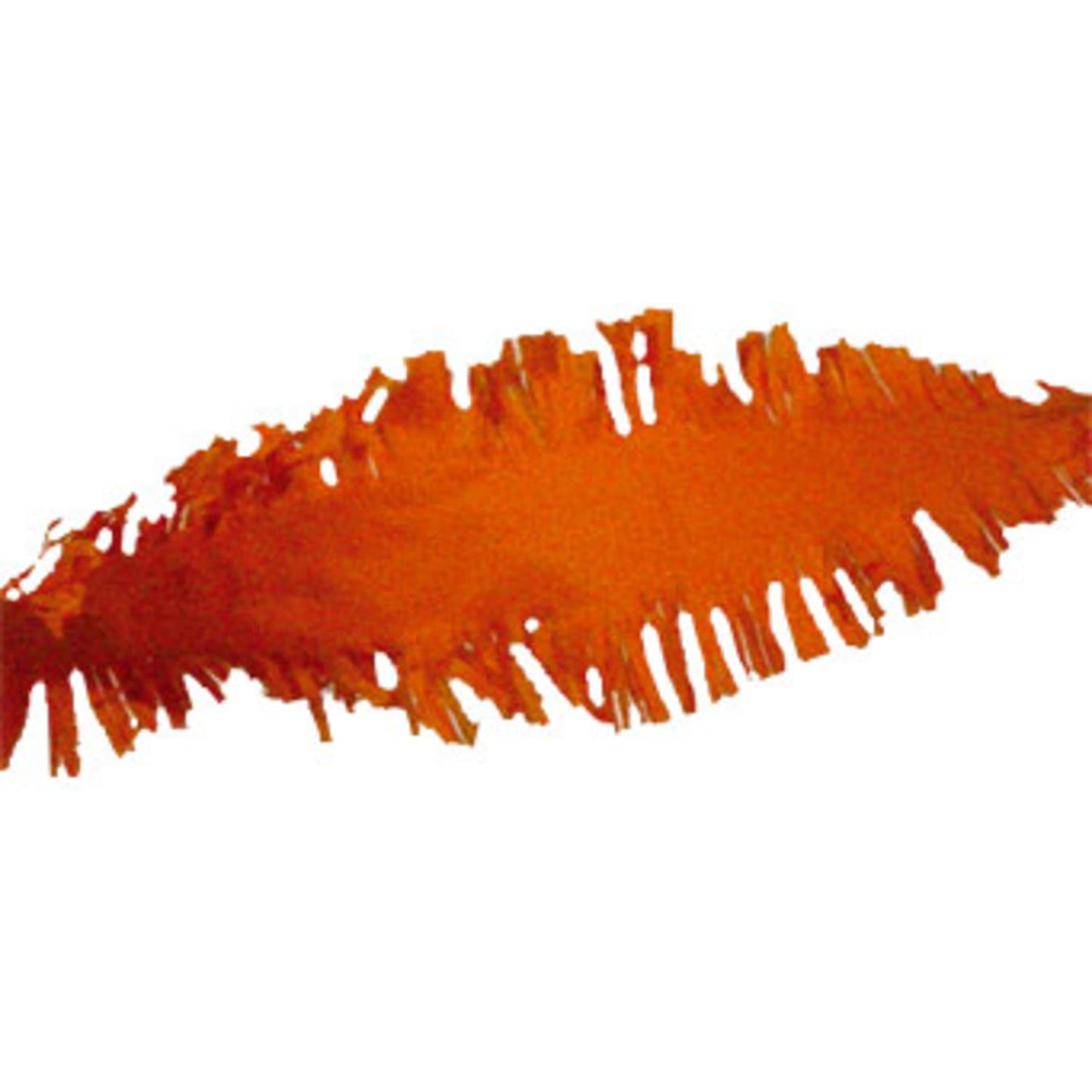 Oranje Crepe Papier Slinger - 24 meter