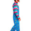 Chucky Kostuum Voor Volwassenen | Jumpsuit + Half Masker