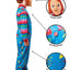 Chucky Kostuum Voor Kinderen | Jumpsuit + Half Masker