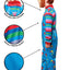 Chucky Kostuum Voor Kinderen | Jumpsuit + Half Masker