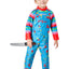 Chucky Kostuum Kinderen (2–3 jaar & 3–4 jaar) | Jumpsuit + Speelgoedmes