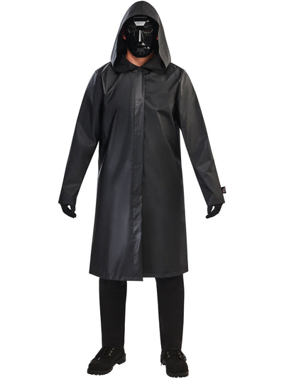 Squid Game Front Man Deluxe Kostuum | Jas, Masker & Handschoenen