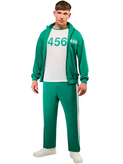 Squid Game Player 456 Deluxe Trainingspak Compleet Shirt Broek & Jas