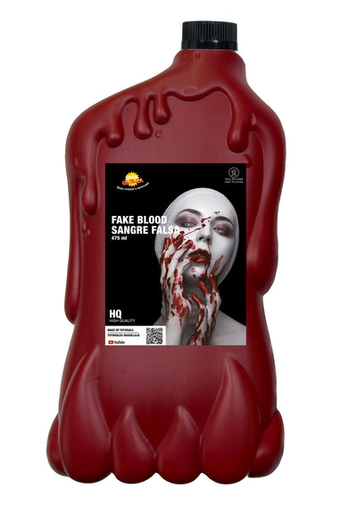Halloween Nepbloed 475 ml – Wasbaar Fake Blood – Horror Schmink