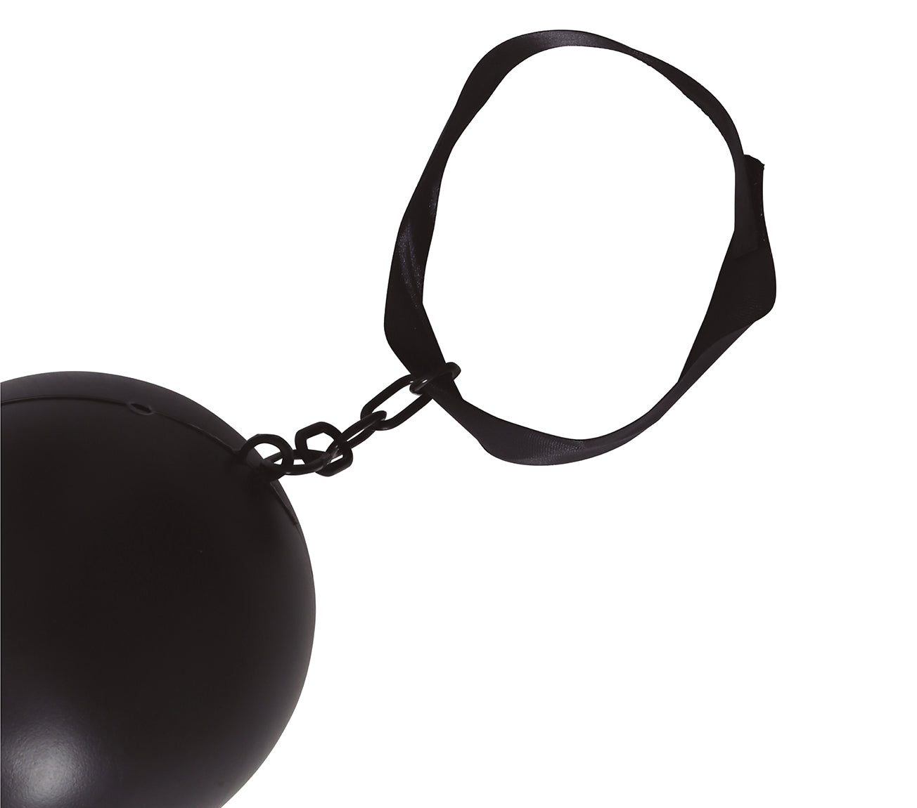 Gevangenis Kogel met Ketting – Boeven Accessoire 11 cm