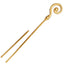 Sinterklaasstaf Goud 184 cm – Demontabele Sinterklaas Staf