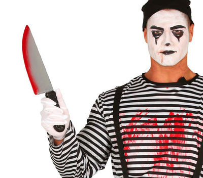 Bloody Knife 37 cm | Halloween Nepmes met Bloed Effect