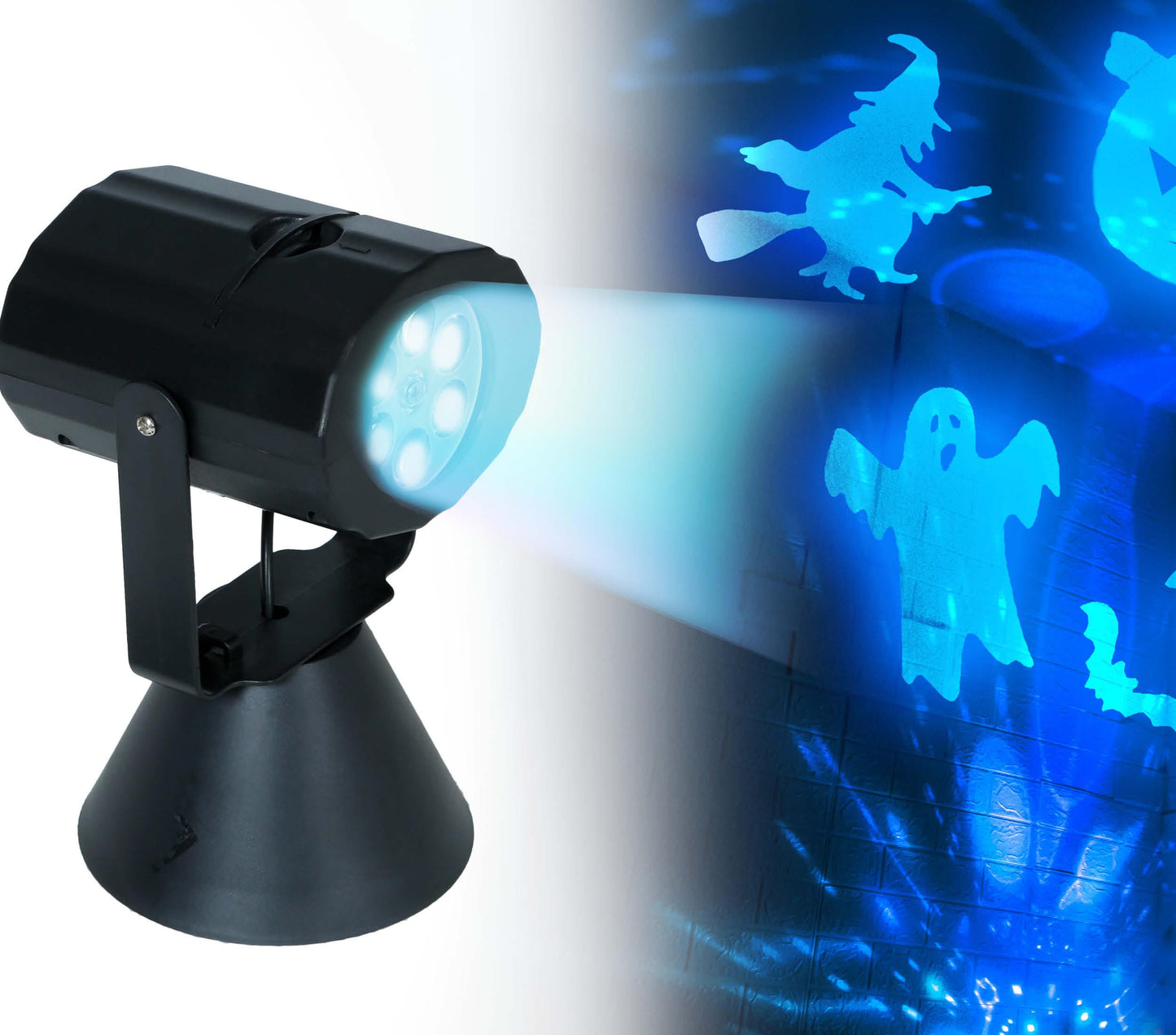 Halloween LED Projector 20 cm | Projecteer Griezelige Halloween Figuren