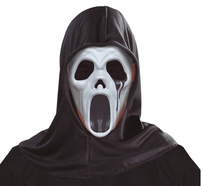 Ghostface Masker met Capuchon – Scream - Halloween Horror Masker