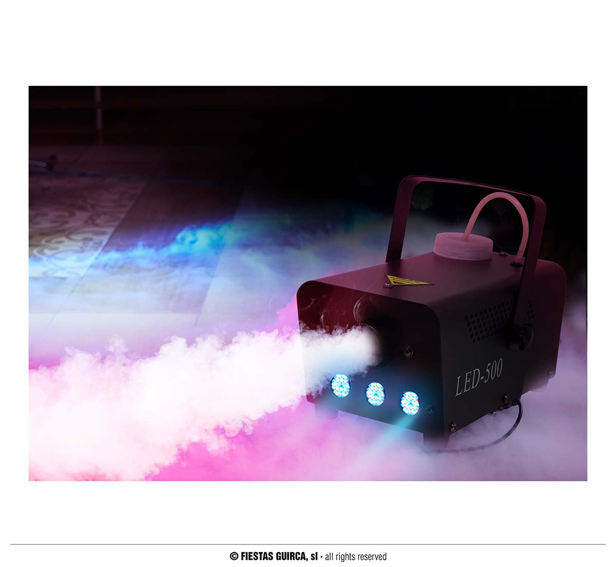 Rookmachine 500W met Licht & Afstandsbediening | Halloween & Feest