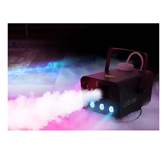 Rookmachine 500W met Licht & Afstandsbediening | Halloween & Feest