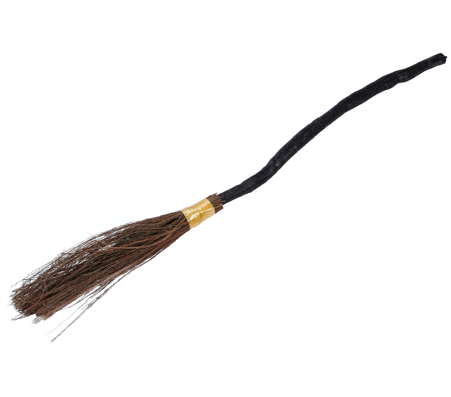 Heksenbezem 90 cm – Halloween Accessoire voor Heks Kostuum