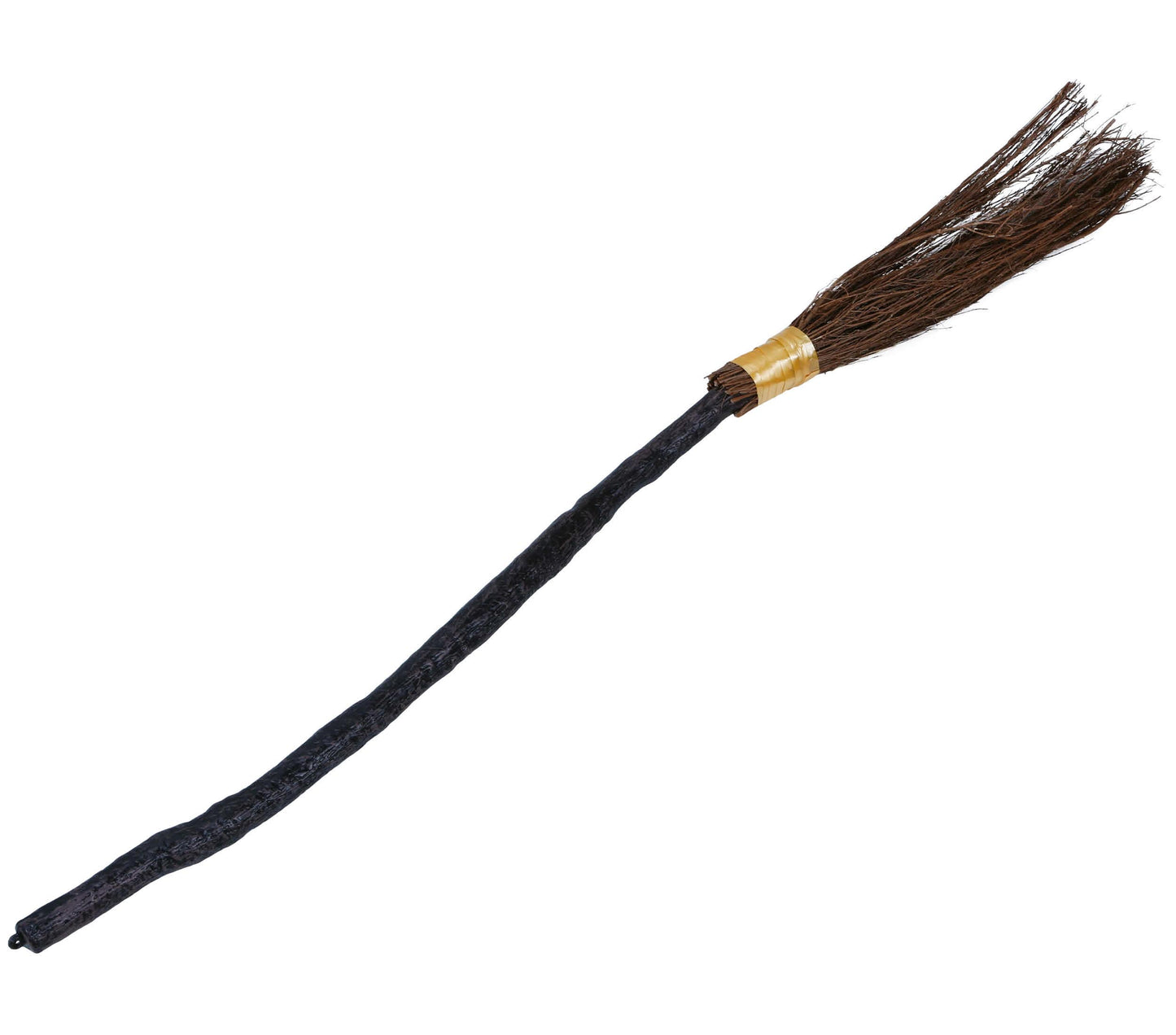 Heksenbezem 90 cm – Halloween Accessoire voor Heks Kostuum