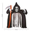 Opblaasbare Halloween Boog met Magere Hein – 200 x 180 cm