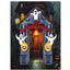 Opblaasbare Halloween Boog met Spoken & Pompoenen – 240 x 200 cm