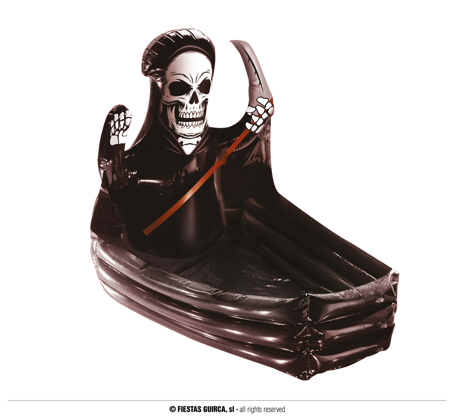 Opblaasbare Halloween Doodskist Drankkoeler – 100 x 35 cm