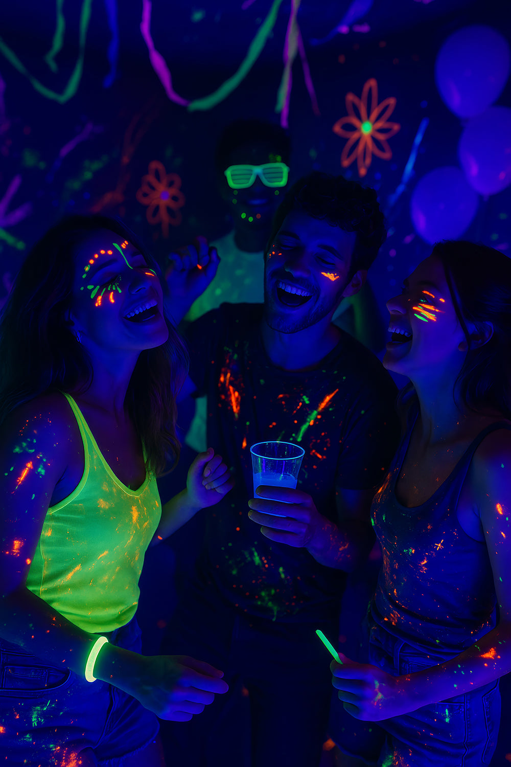 Halloween UV Blacklight 6 LED – 18W | UV Lamp voor Decoratie & Feest