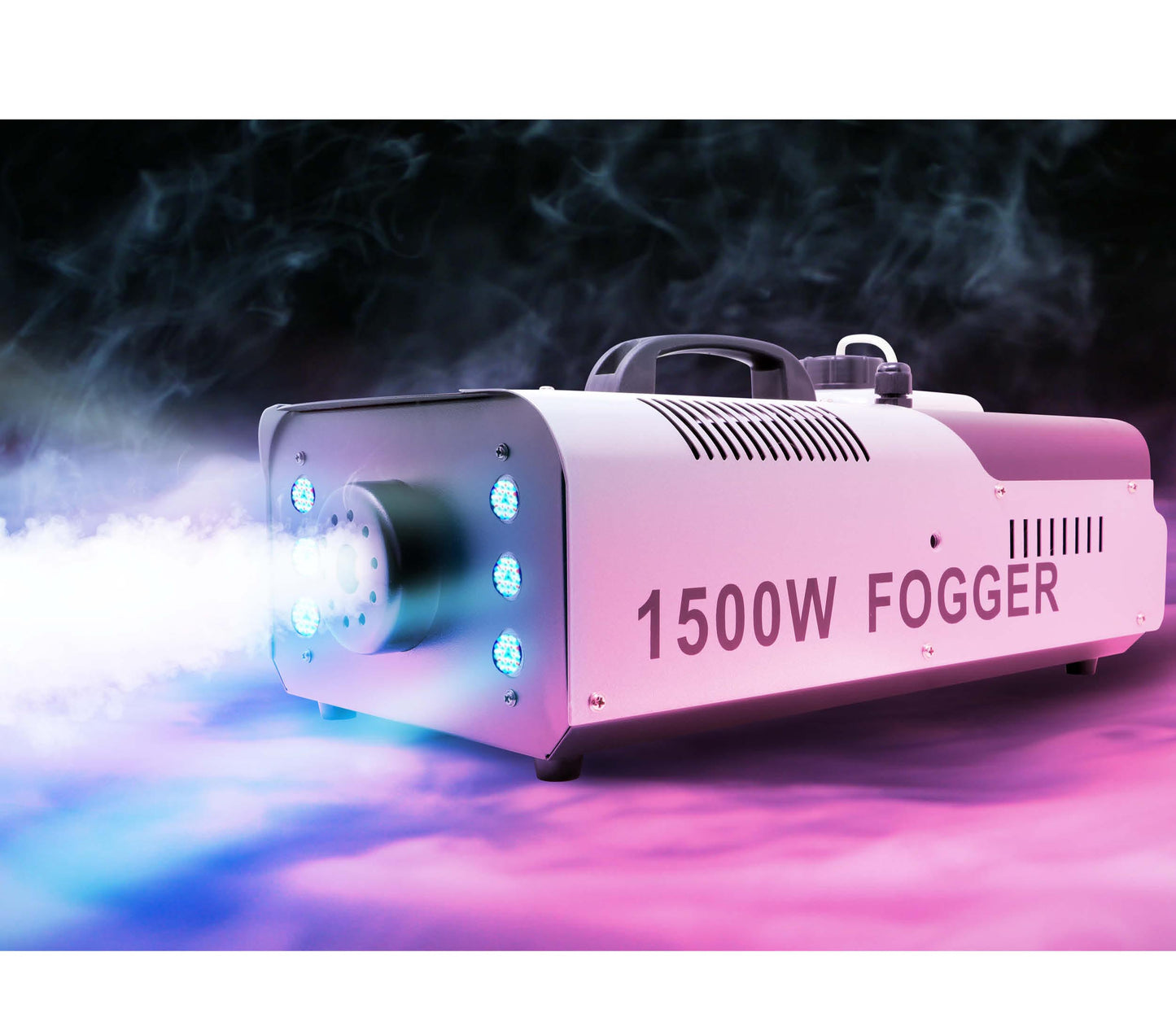 Rookmachine 1500W met Licht & Afstandsbediening | Halloween & Feest