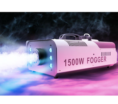 Rookmachine 1500W met Licht & Afstandsbediening | Halloween & Feest