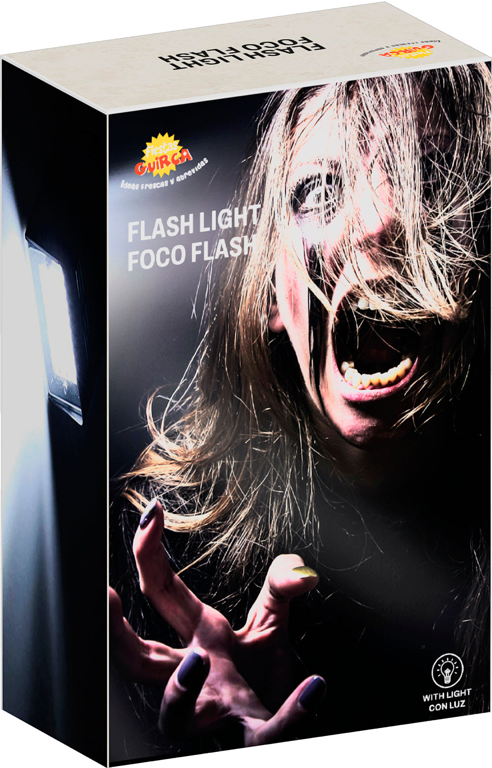 Stroboscoop Lamp 35W – Zwart 12 cm | Halloween & Feestverlichting