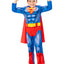 Superman Kostuum Kind – Gespierd met Afneembare Cape