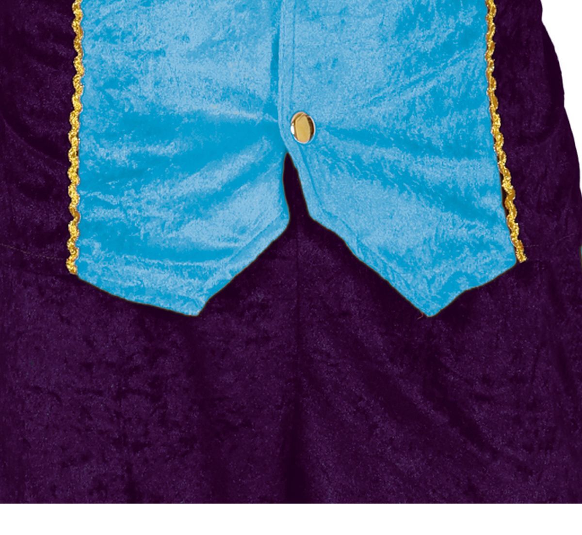 Pietenpak Heren Lichtblauw/Paars – Jasje, Broek & Muts