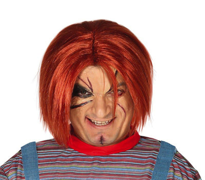 Chucky Pruik Volwassenen – Killer Doll Halloween Pruik