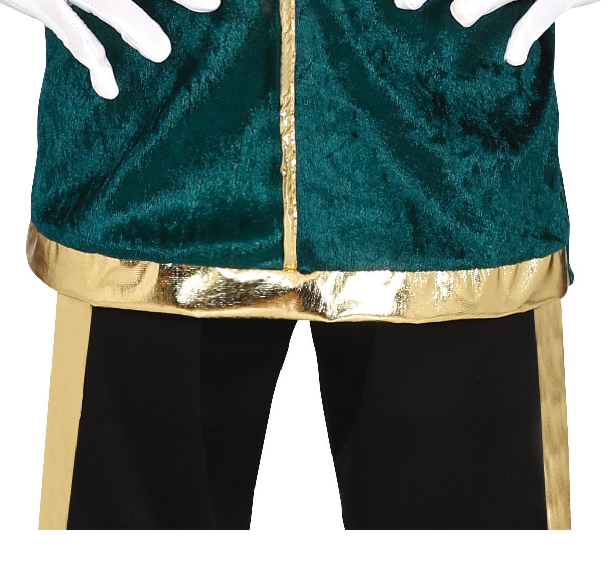 Pietenpak Kind Groen/Goud – Complete Set met T-Shirt, Broek, Muts & Riem