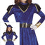Pietenpak Jurk Kind Blauw/Goud
