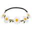 Set Hippie de luxe (hoofdband, partybril, oorbellen en ketting)