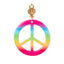 Set Hippie de luxe (hoofdband, partybril, oorbellen en ketting)