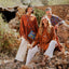Set Hippie de luxe (hoofdband, partybril, oorbellen en ketting)