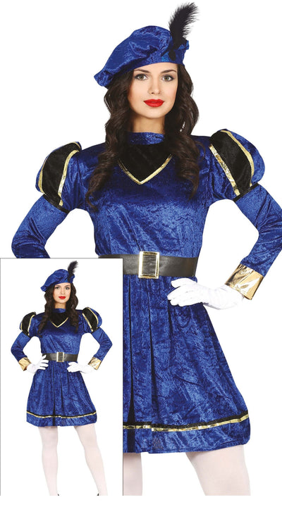 Pietenpak Jurk Blauw | Jurk, Muts & Riem