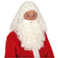 Sinterklaas Baard en Pruik Set – Wit Krullend – 2-delig