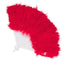 Waaier Flapper | Roze, Zwart, Wit of Rood (23 cm)