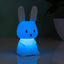 Konijn Nachtlampje – Zacht Kinderlampje met Kleuren & Tikbediening