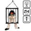 Halloween Hangdecoratie Jail House Ghost – licht, geluid & beweging