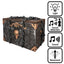 Halloween Piratenkist 50 cm – met licht, geluid & beweging