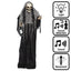 Halloween Decoratie Shining Reaper 180 cm – bewegend met licht & geluid