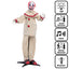 Standdeko Gruselclown – 153 cm mit Licht, Sound und Bewegung