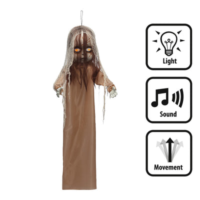 Hangdecoratie Cry Baby – 160 cm met Licht, Geluid en Beweging