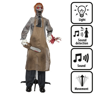 Halloween Decoratie Chainsaw Charlie