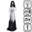 Halloween Decoratie Ghost Widow 185-225 cm | Bewegende Pop-Up