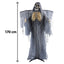 Halloween Decoratie Magere Hein Crypt Keeper 170 cm | Licht, Geluid & Beweging