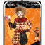 Horror Clown Kostuum Kind – Rood Zwart Harlekijn