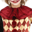 Horror Clown Kostuum Kind – Rood Zwart Harlekijn