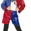 Harley Quinn Halloween Kostuum Meisje Rood Blauw
