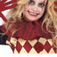 Horror-Clown-Halloween-Kostüm Mädchen Rot