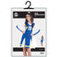 Cheerleader Pak Blauw | Voor Tieners & Dames